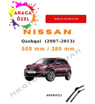 Nissan Qashqai  (2007-2013) Araca Özel Silecek Ön İki Aparatlı