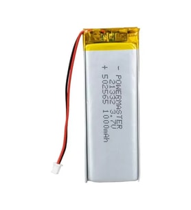 502565 3.7 Volt 1000 Mah Lityum Polimer Pil