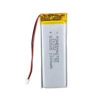 502565 3.7 Volt 1000 Mah Lityum Polimer Pil