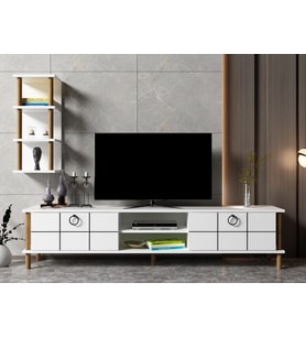 TV Ünitesi Levista Beyaz 180 cm