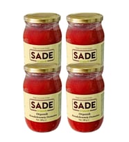 SADE ORGANİK RENDELENMİŞ DOMATES 340 GR 4 LÜ PAKET