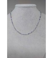 Florit Taşı Küp Şekilli 2.5mm Kolye (SABİT KLİPSLİ)