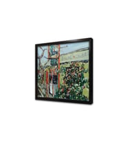 Soyut Çerçeveli Mdf Tablo