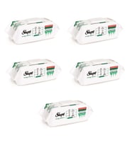 Sleepy Easy Clean Sirke Karbonat Beyaz Sabun Katkılı Yüzey Temizlik Islak Havlusu - 100'lü 5 Paket