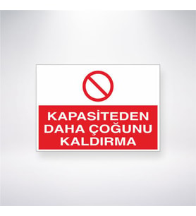 Kapasiteden Daha Çoğunu Kaldırma 21x28 Arkası Yapışkanlı Levha
