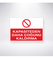 Kapasiteden Daha Çoğunu Kaldırma 21x28 Arkası Yapışkanlı Levha