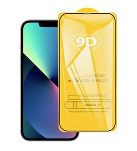 Northcity iPhone 14 Plus 6.7" Full Glue 9D Temper Cam Ekran Koruyucu - Çizilmeye & Kırılmaya Dayanıklı