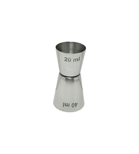 Çelik 20 ml - 40 ml 20/40 Bar Kokteyl Bardak İkili Jigger cin437