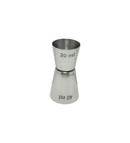 Çelik 20 ml - 40 ml 20/40 Bar Kokteyl Bardak İkili Jigger cin437