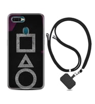 Oppo A5S A15 A16 A54 A55 A73 A74 Kılıf Boyun Askılı Silikon Game Begin 1799
