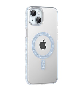 Joko İphone 14 Move Taşlı Magsafe Kapak - Mavi