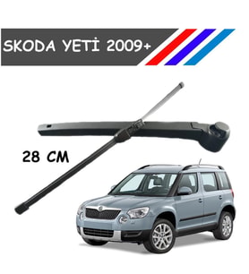 Skoda Yeti Arka Silecek Kolu ve Süpürgesi Takım 2009 Sonrası