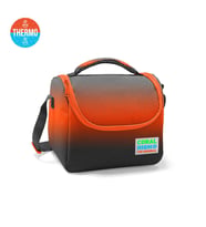 Coral High Kids Turuncu Gri Renk Geçişli Thermo Beslenme Çantası 11748