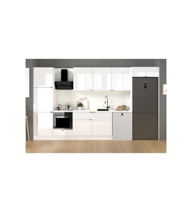 380 Cm %100 Mdf Tezgahlı Efil Ankastre Mutfak Dolabı