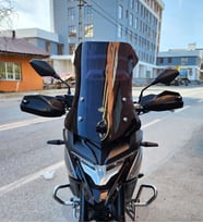 MOTOCAM Voge DS 300 Ön Cam 2021-2026 Model 55cm Siyah Renkli 4mm