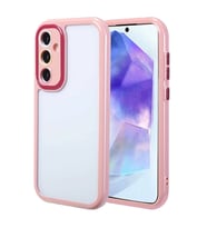 Galaxy A55 Kılıf Kamera Korumalı Renkli Kenar ve Çerçeve Tasarımlı Zore Vitamin Kapak