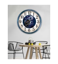 Retro Tasarımlı Duvar Saati 35X35 CM (Karışık)