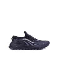 Guja - Hakiki Deri - Tekstil Siyah Renk Erkek Sneaker - 900-519