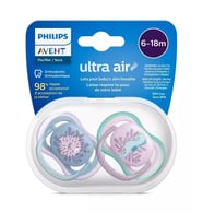 Philips Avent Ultra Air Emzik 6-18 Ay 2li Kız SCF085/61