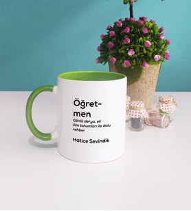 Öğretmen Kupa Bardak Yeşil