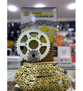 Bajaj Pulsar Rs 200 Ns 200 Zincir Dişli Takımı Oringli Sfr Arka40T -Ön14T/108 Bakla Supermto