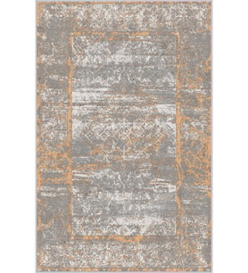 Eliana Home Baskılı, Yıkanabilir Kaymaz Taban Salon Halısı LNA1641-HT444 100x150 cm (Gri)