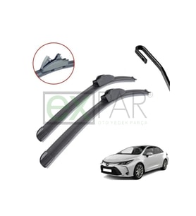 TOYOTA COROLLA ÖN CAM SİLECEK SÜPÜRGESİ TAKIMI 2019 - 2024 YENİ COROLLA ÖN SİLECEK SAĞ SOL