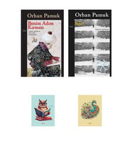Orhan Pamuk - Benim Adım Kırmızı Romanı - Kar - Not Defterli özel seti (Renksiz)