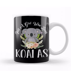 Koala Bear Art Kupa Bardak Porselen