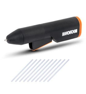 WORX WX746.9 MAKERX 20Volt Profesyonel Sıcak Mum Silikon Tabancası + 10 Silikon (Akü Dahil Değildir)