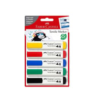 Faber-Castell Tekstil Markörü Klasik 5'li