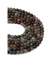 6 MM Faset Kesim Kan Taşı Dizi (Karışık)