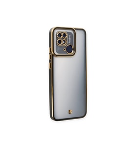Çınarcık Dev Xiaomi Poco C40 Kılıf Liva Lens Silikon - Siyah