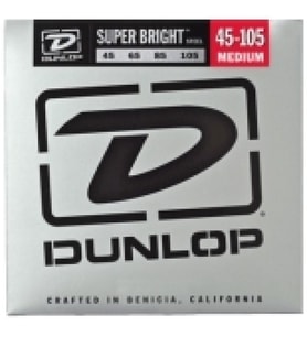 Jim Dunlop DBSBS45105 Super Bright 4 Telli Bas Gitar Teli (45-105) (Gri)