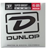 Jim Dunlop DBSBS45105 Super Bright 4 Telli Bas Gitar Teli (45-105) (Gri)
