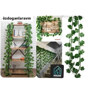 Boru Demir Gizleme Dogal Gaz Borusu Gizleme 12 Adet Zincir Sarmaşık 2.40 Cm