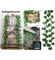Boru Demir Gizleme Dogal Gaz Borusu Gizleme 12 Adet Zincir Sarmaşık 2.40 Cm