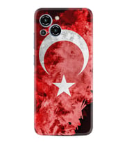 Reeder S23 Max Pro Kılıf Resimli Desenli Baskılı Silikon Şanlı Türk Bayrağı 1315