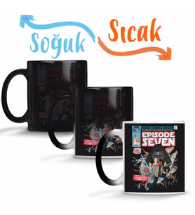 Star Wars Epısode Seven Sihirli Kupa Bardak Porselen