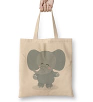 Baby Animal - Elefante Bez Çanta Uzun Saplı