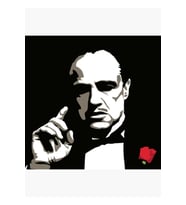 The Godfather Tablo Ahşap Poster Dekoratif