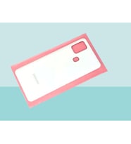 Samsung Galaxy A21S A217 Uyumlu Arka Kapak Batarya Kapağı - BEYAZ