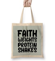 Gym Workout Fitness Lover Motivation Gift Quotes For MEN Women Bez Çanta Uzun Saplı