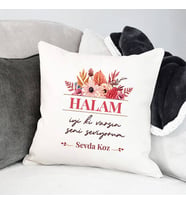 Kişiye Özel İyi Ki Varsın Canım Halam Yastık