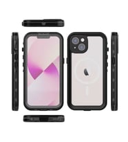 Lexroo iPhone 14 Plus Kılıf 1-1 Su Geçirmez Kılıf - Siyah