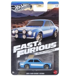 Brian O'Conner 4/5 - Hot Wheels 1970 Ford Escort RS1600 (1/64) Fast & Furious