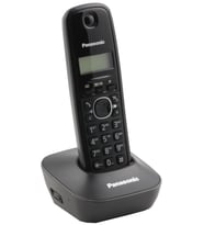 Panasonic KX-TG1611 Siyah Telsiz Dect Telefon 50 Rehber