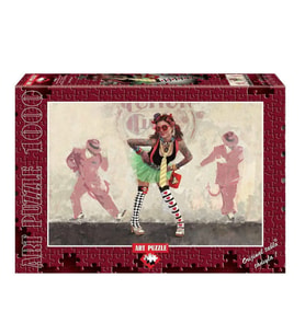 Mulvxurg  Urg02 4355 Art Puzzle 1000 Parça/Şeytan Mi Melek Mi· (Mulvix)