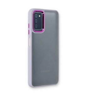 Galaxy A03S Kılıf Dora Kapak - Lila