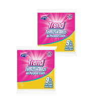 Trend 9'lu Temizlik Bezi İkili Paket